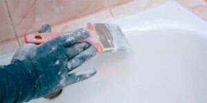 Восстановление эмалевого покрытия ванны